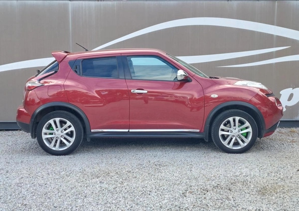 Nissan Juke cena 43900 przebieg: 90714, rok produkcji 2010 z Ińsko małe 79